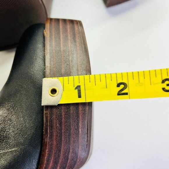 Lucky Brand Omarey Platform Boot Women's Size 6 in Black Block Heel Inside Zip - Picture 13 of 15